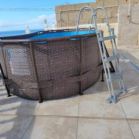 El Musgo Mit Meerblick Und Pool Дом отдыха Адехе