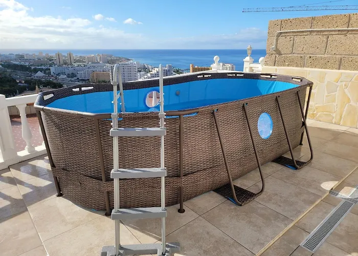 El Musgo Mit Meerblick Und Pool Prázdninový dům