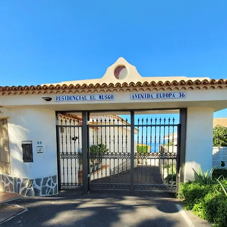 Semesterbostad El Musgo Mit Meerblick Und Pool Costa Adeje (Tenerife)